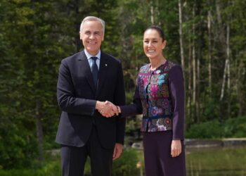 Claudia Sheinbaum llega a la Cumbre del G7 en Canadá; hablará del concepto ‘Bienestar’